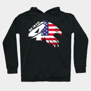 My Independence Day 4th July with Eagle Hoodie